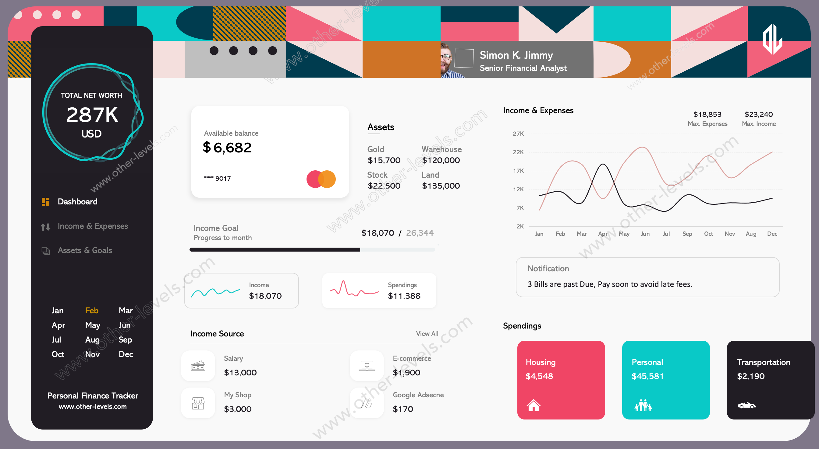 Personal Finance Tracker