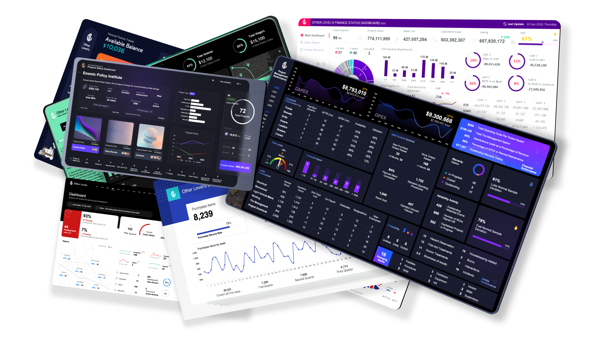 Professional Dashboard Templates for Excel Power BI Google Sheets and PowerPoint showing interactive business data visuals