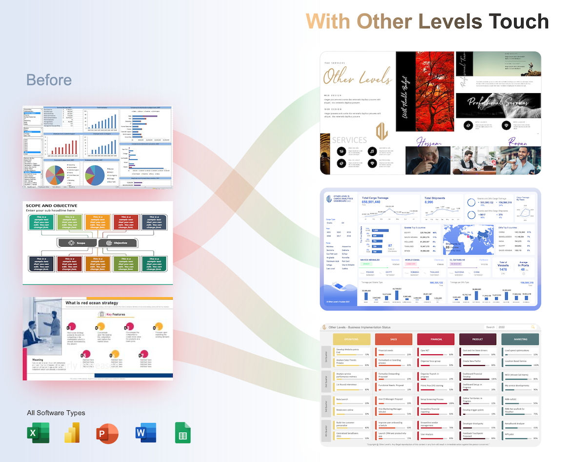 ENHANCE AND CUSTOMIZE YOUR EXISTING TEMPLATES