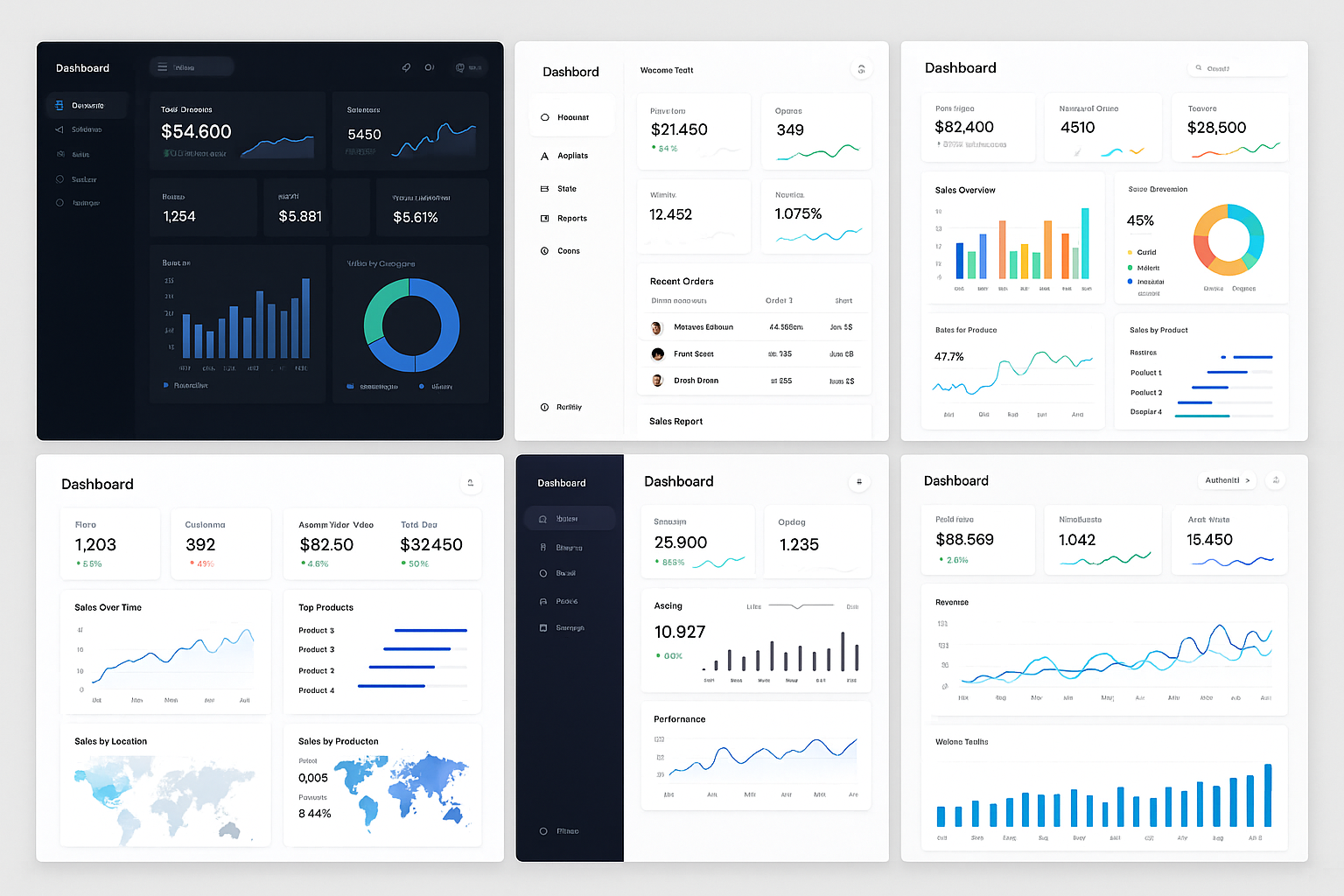dashboard templates bundle