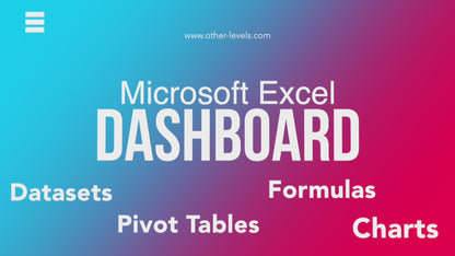 Excel dashboards online course