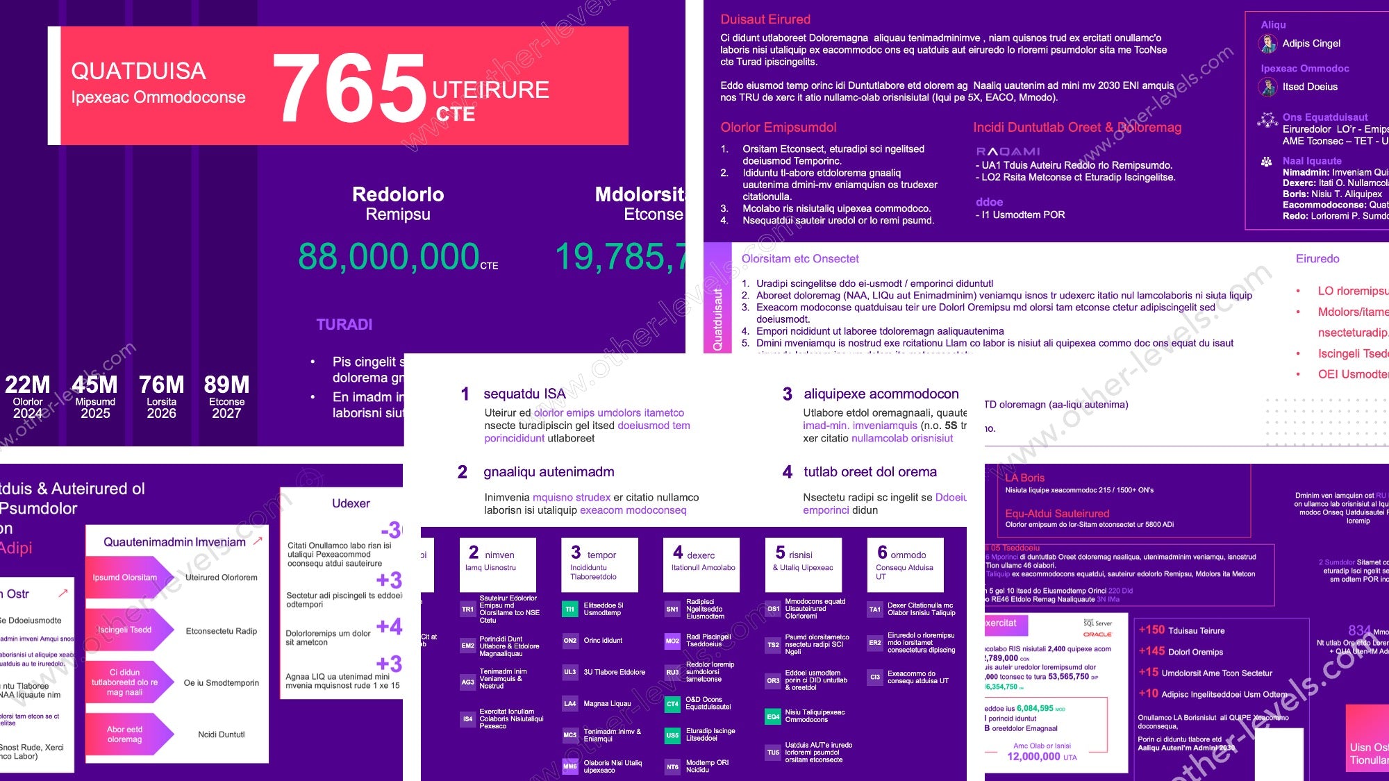 Yearbook photo gallery slide layout with collage grid in PowerPoint