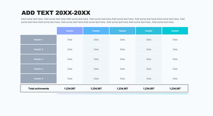 Modern & Clean Contrast Data Tables