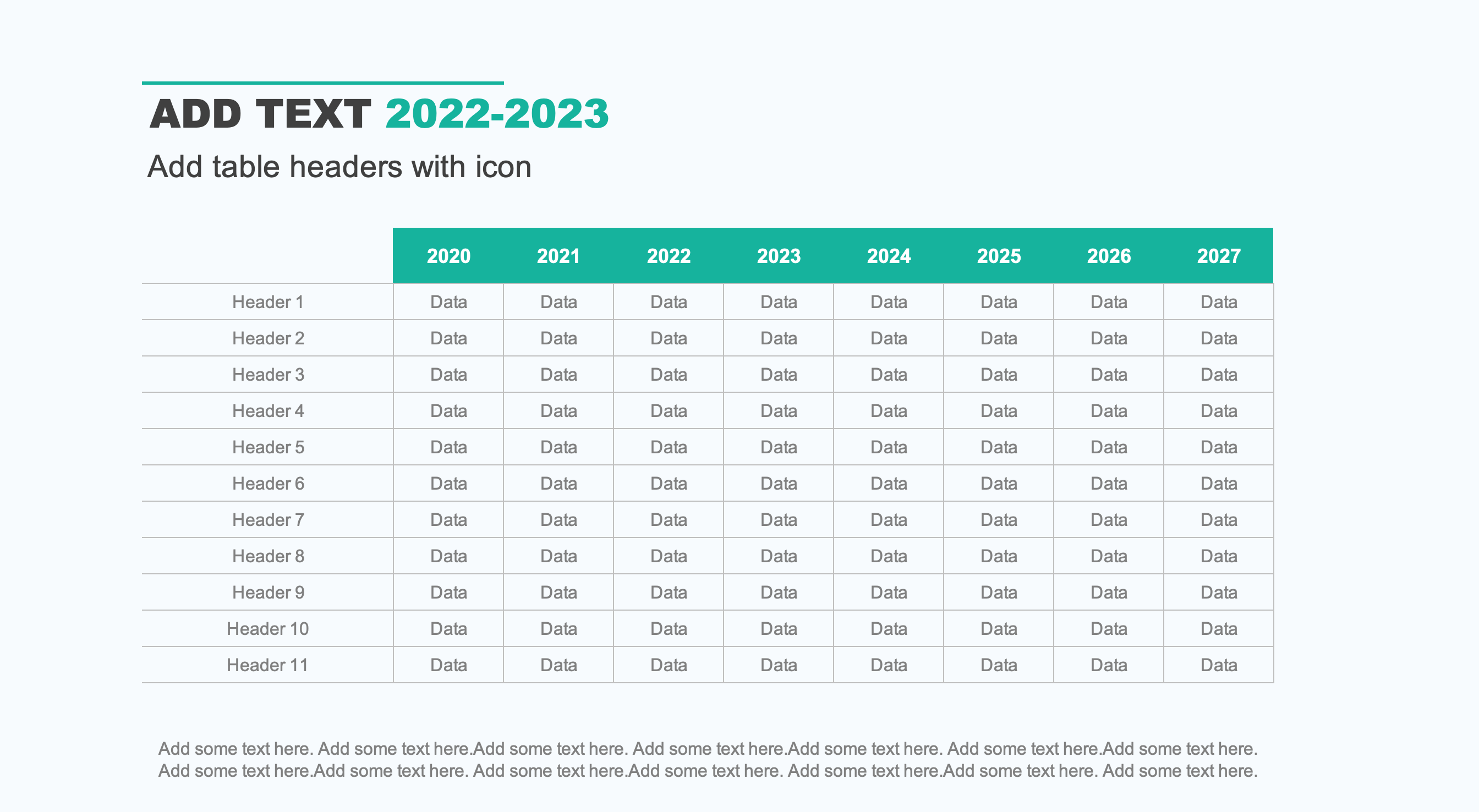 Modern & Clean Contrast Data Tables