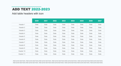 Modern & Clean Contrast Data Tables