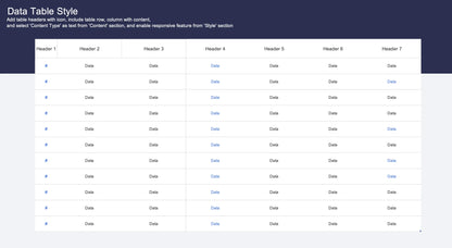 Compact header Excel Spreadsheets table for logs and registers