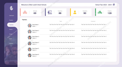 Excel Dashboard template for school performance and attendance analytics