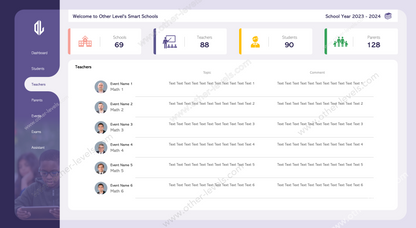School Management Customizable Excel Templates