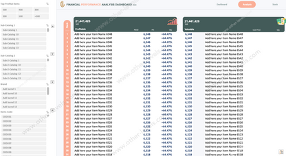 Warehouse and Products Sales Management Professional Excel Templates