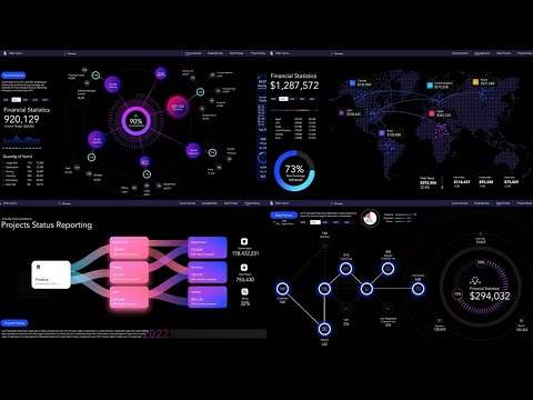 Financial Statistics Dashboards System